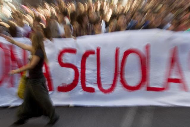 scuola scioperi ottobre